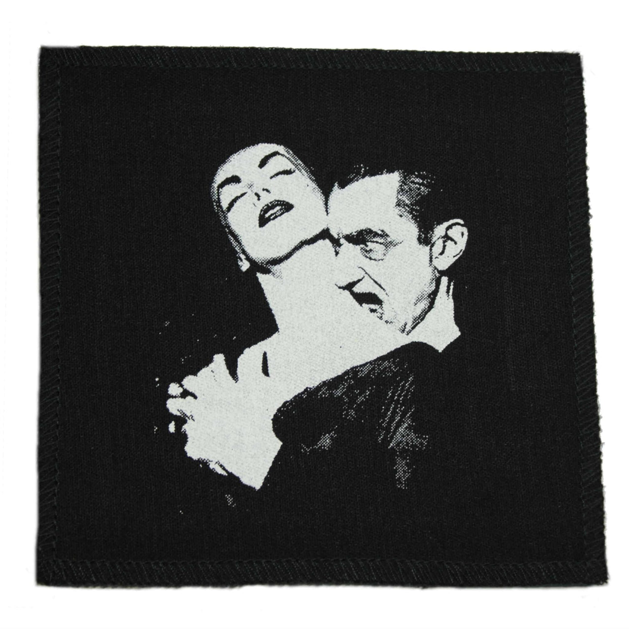 Vampira and Dracula Cloth Patch
