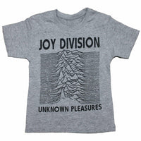 Thumbnail for Joy Division Unknown Pleasures Kids Charcoal T-Shirt