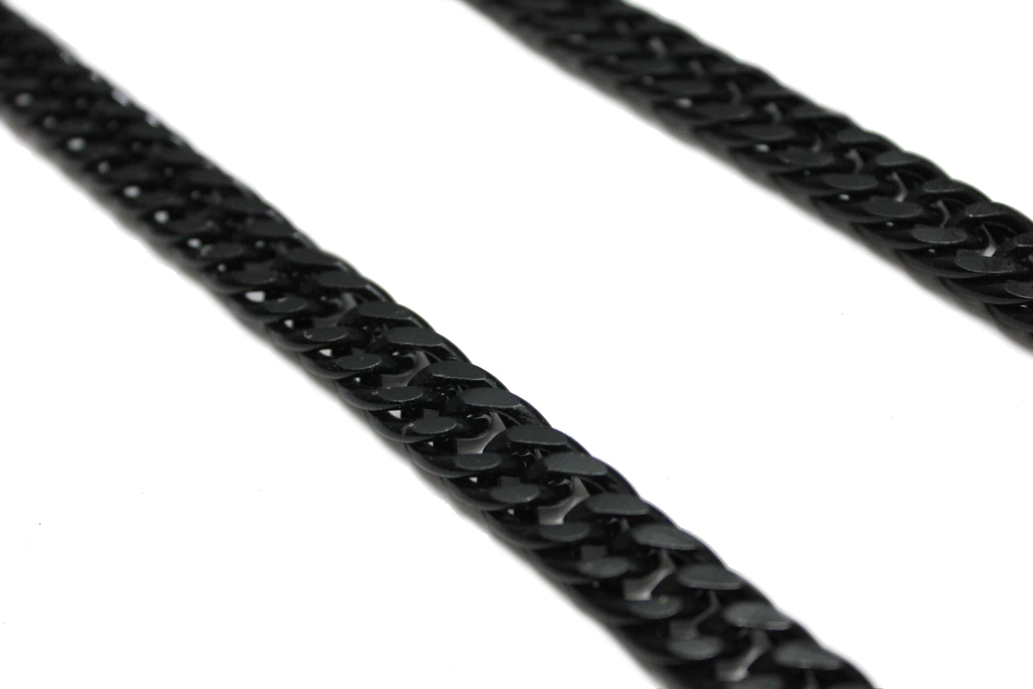 Black Double Link Wallet Chain 21''