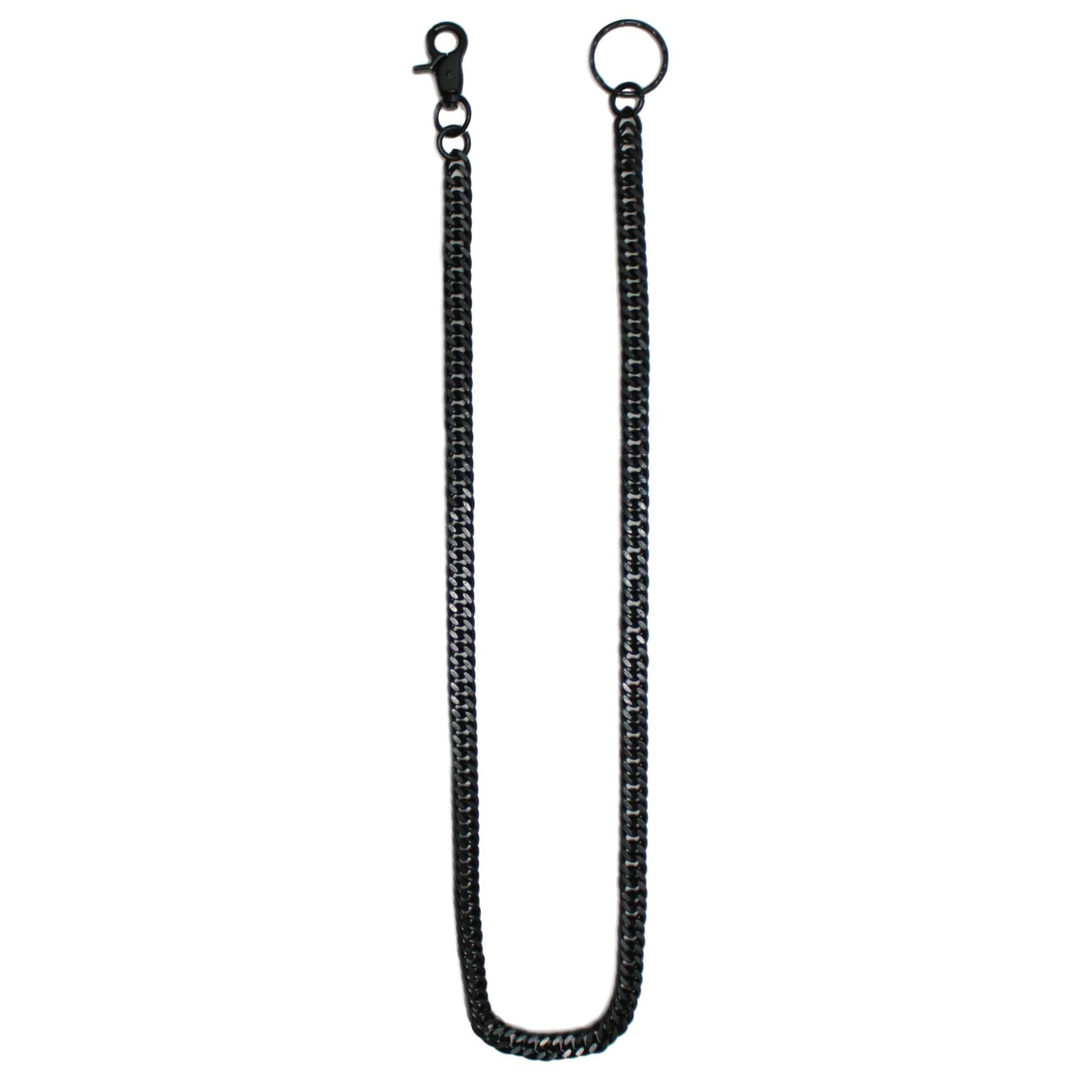 Black Double Link Wallet Chain