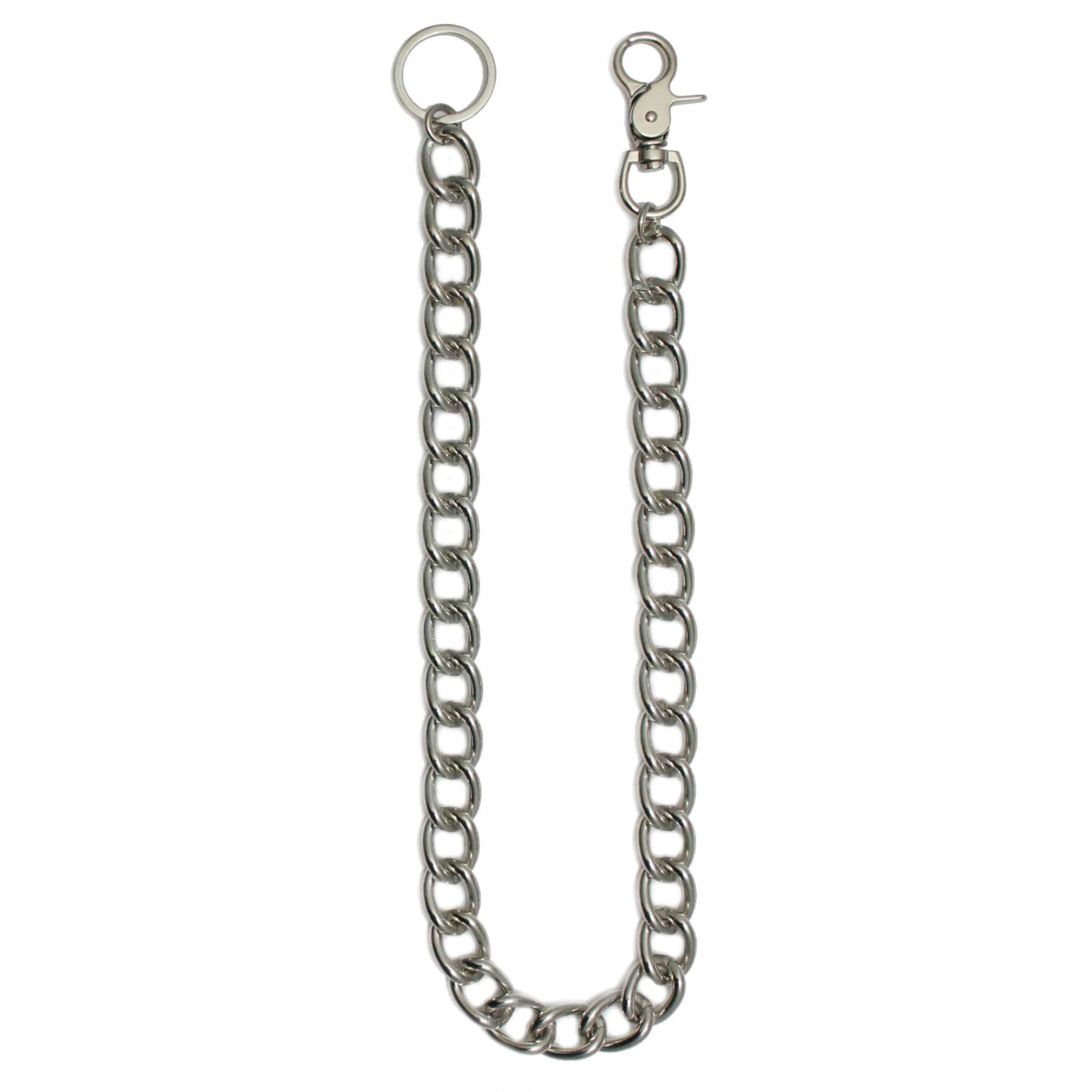 Chrome Large Link Wallet Chain 27"