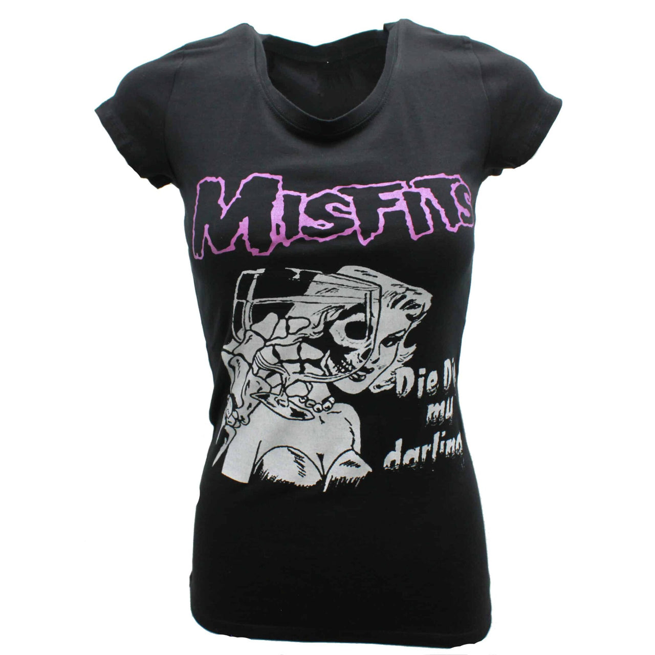 Misfits Die Die My Darling Womens Baby Tee