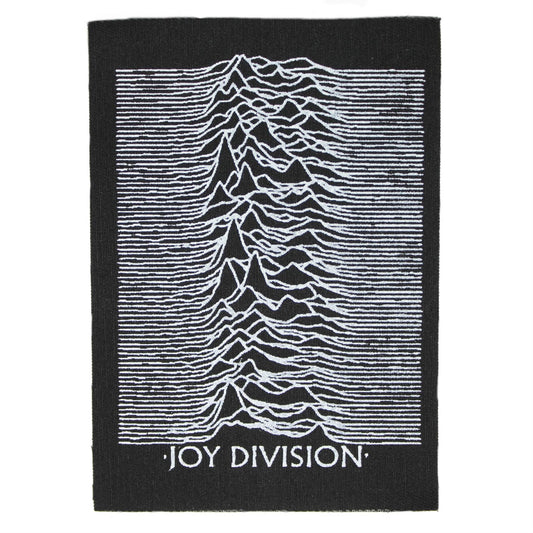 Joy Division Unknown Pleasures Cloth Patch