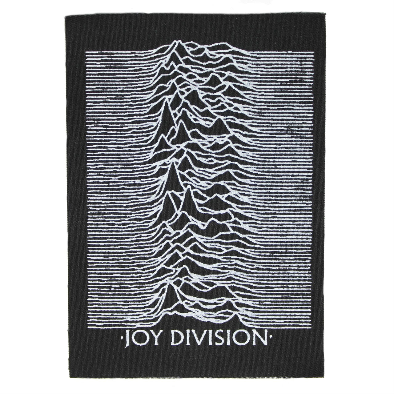 Joy Division Unknown Pleasures Cloth Patch
