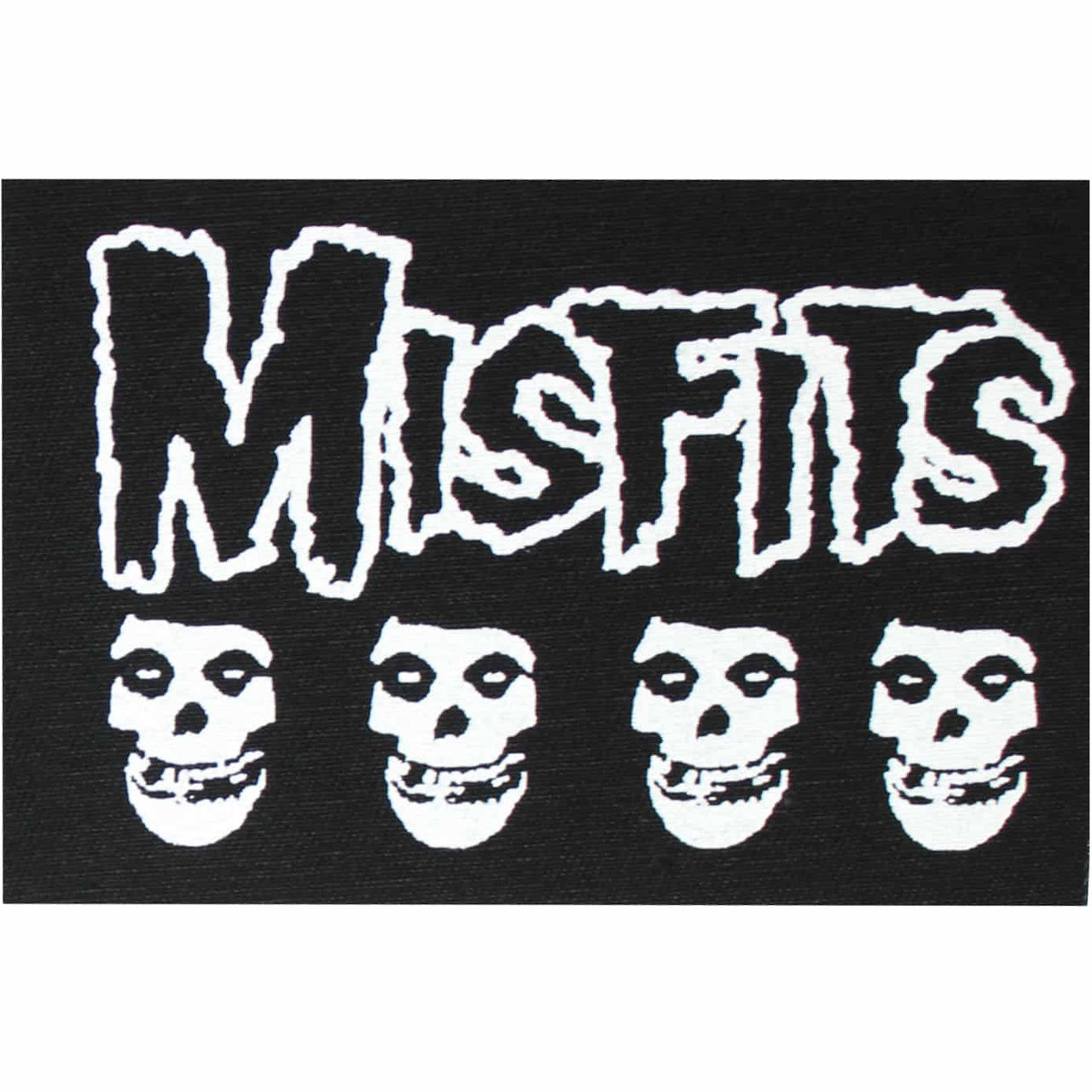 Misfits Fiend Skulls Cloth Patch