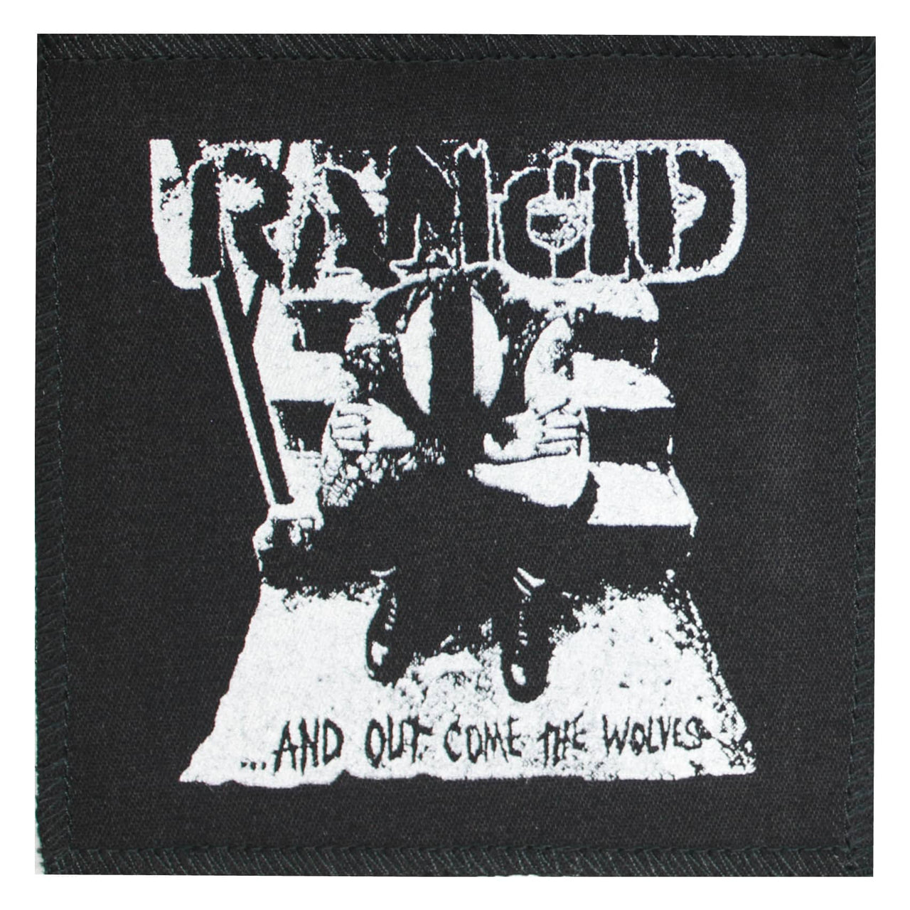 Rancid And Out Come the Wolves Cloth Patch