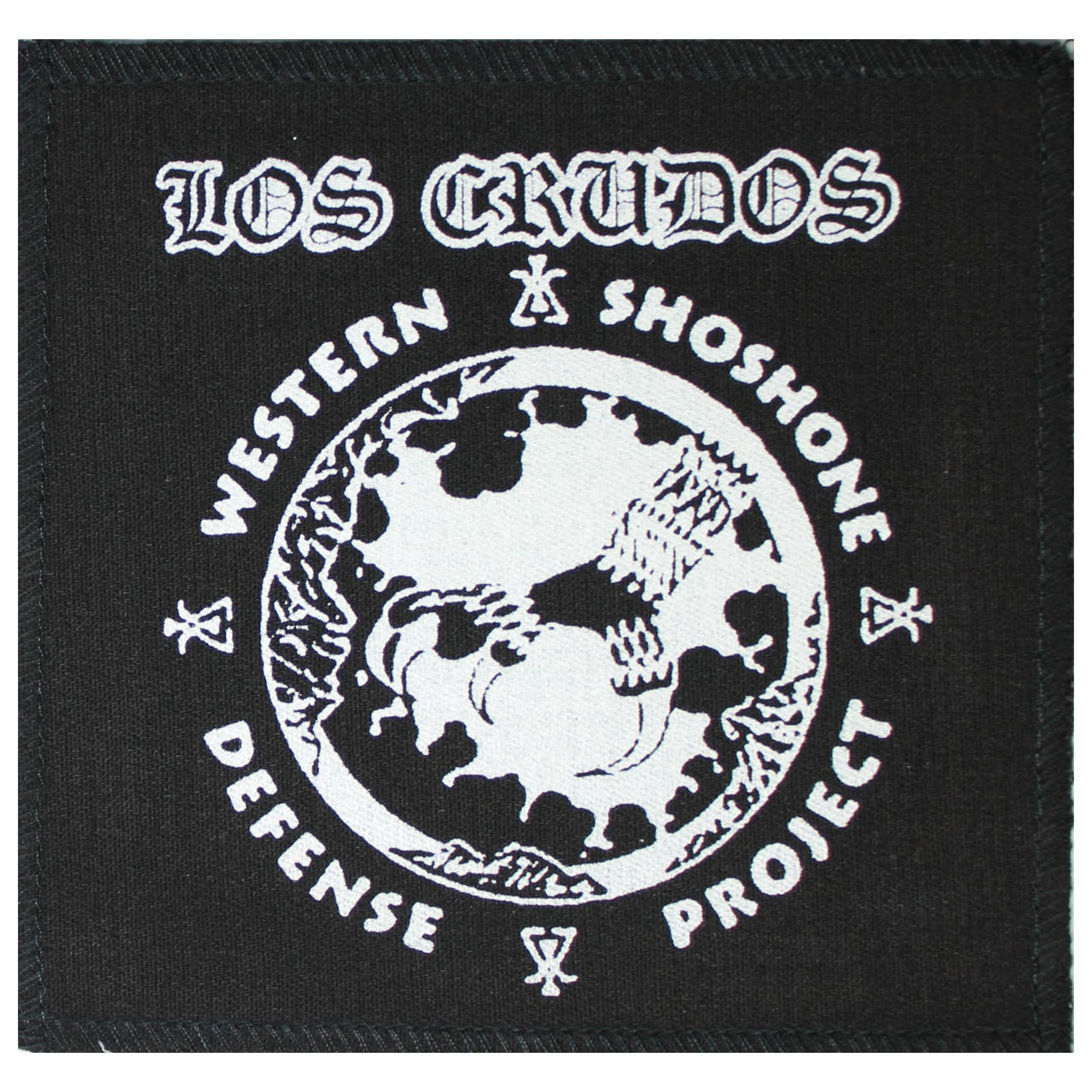 Los Crudos Manumission Cloth Patch