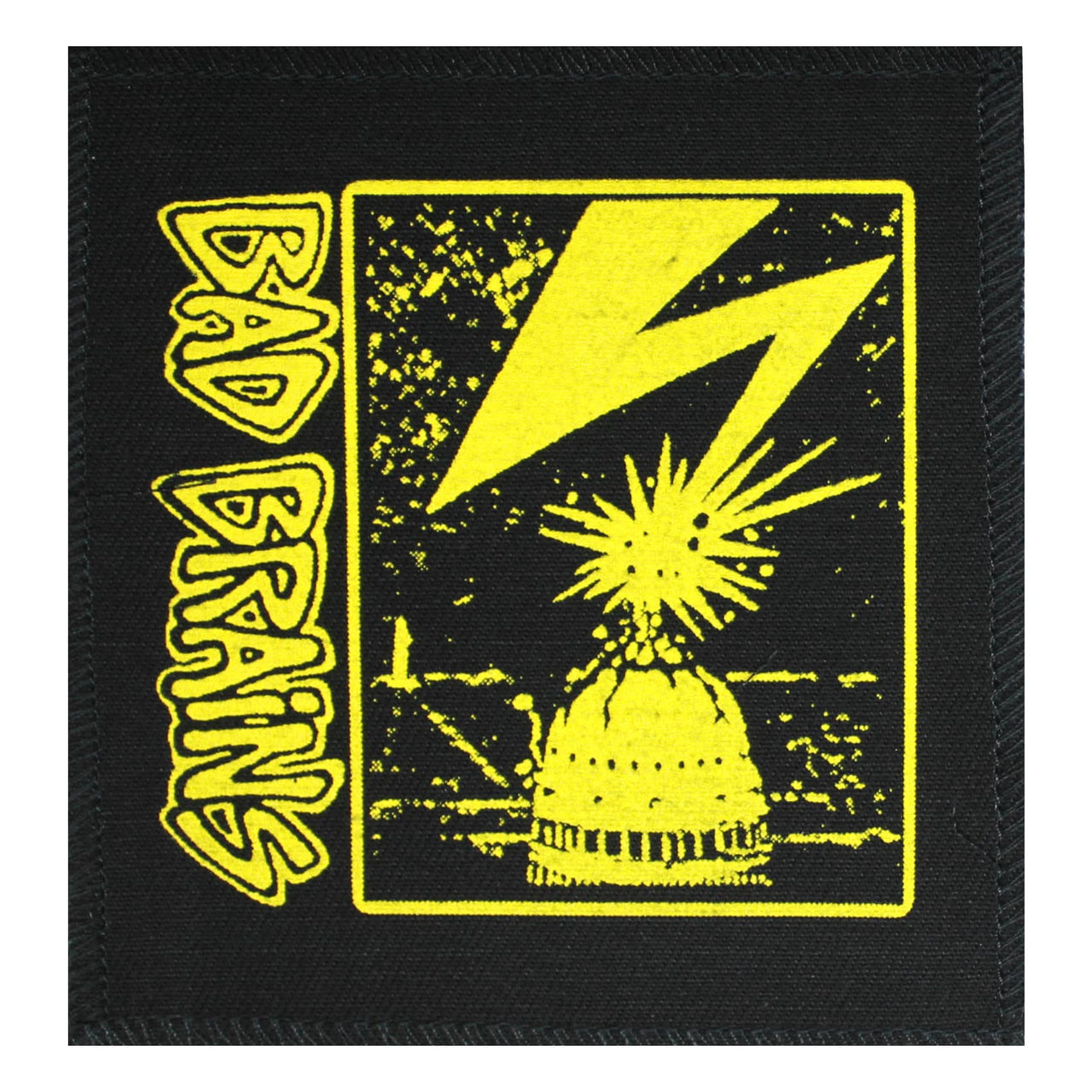 Bad Brains Yellow Cloth Patch