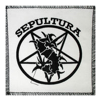 Thumbnail for Sepultura White Cloth Patch