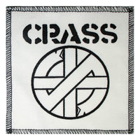 Thumbnail for Crass White Cloth Patch