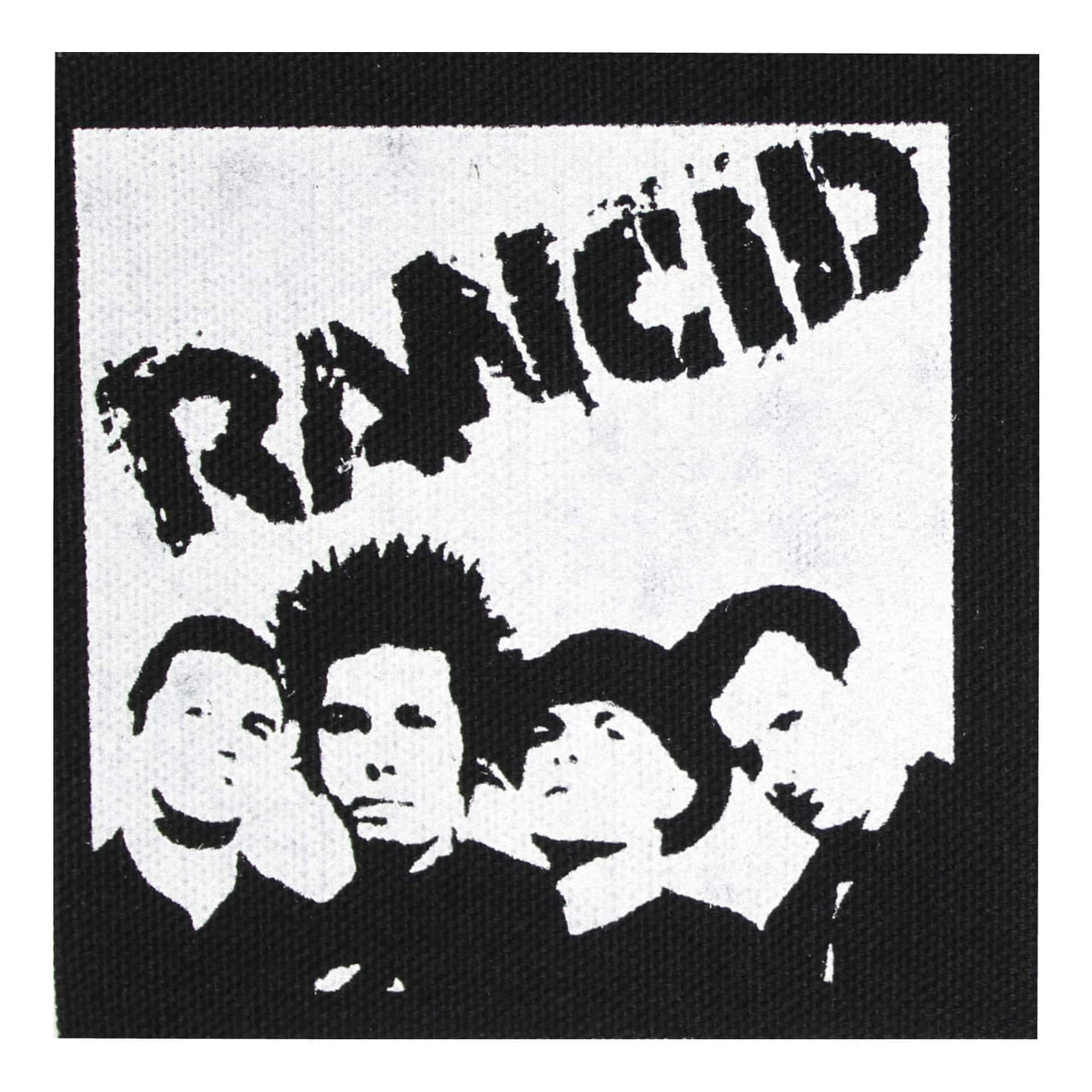 Rancid Group Photo Cloth Patch