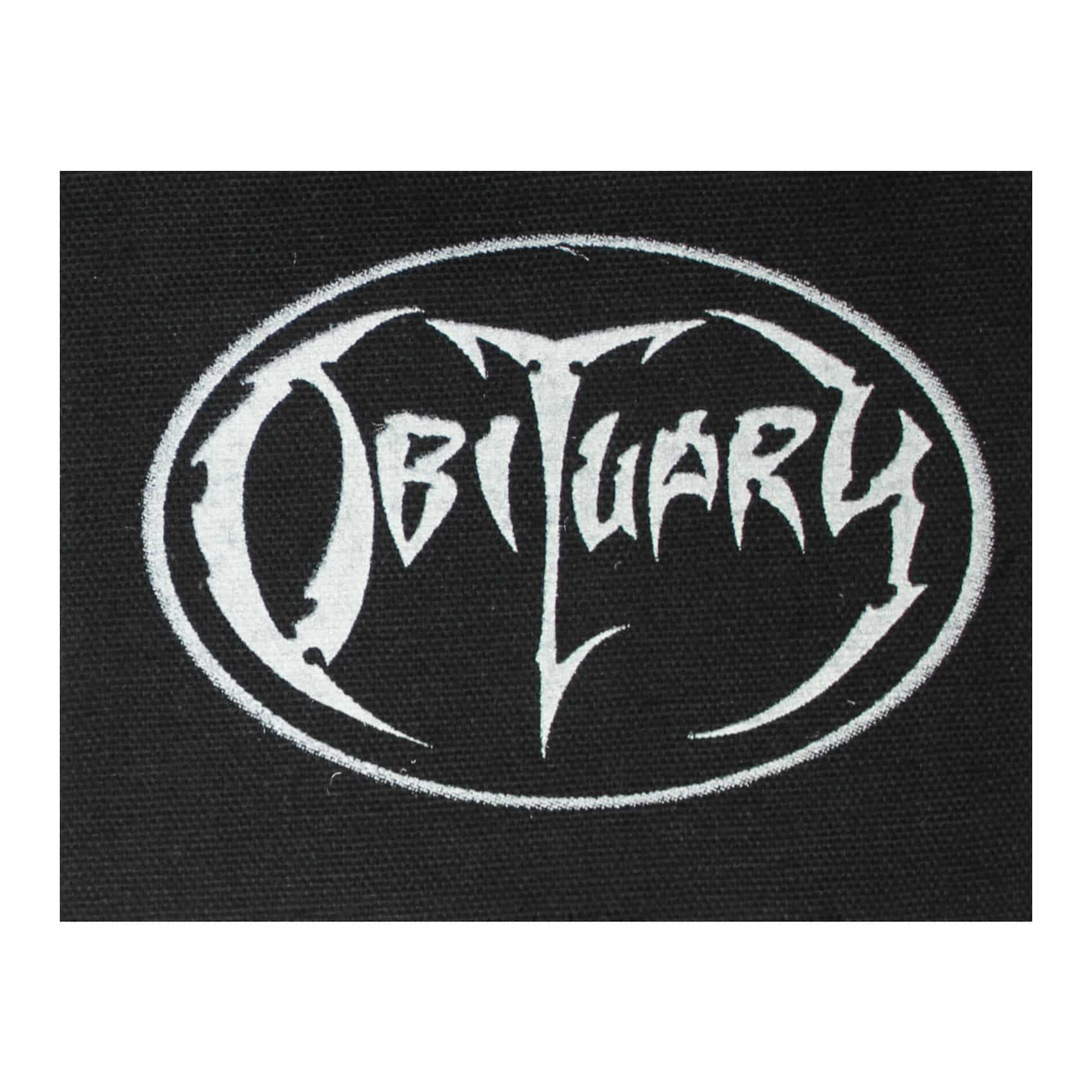 Obituary Cloth Patch