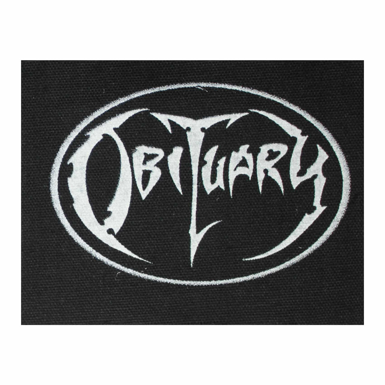 Obituary Cloth Patch
