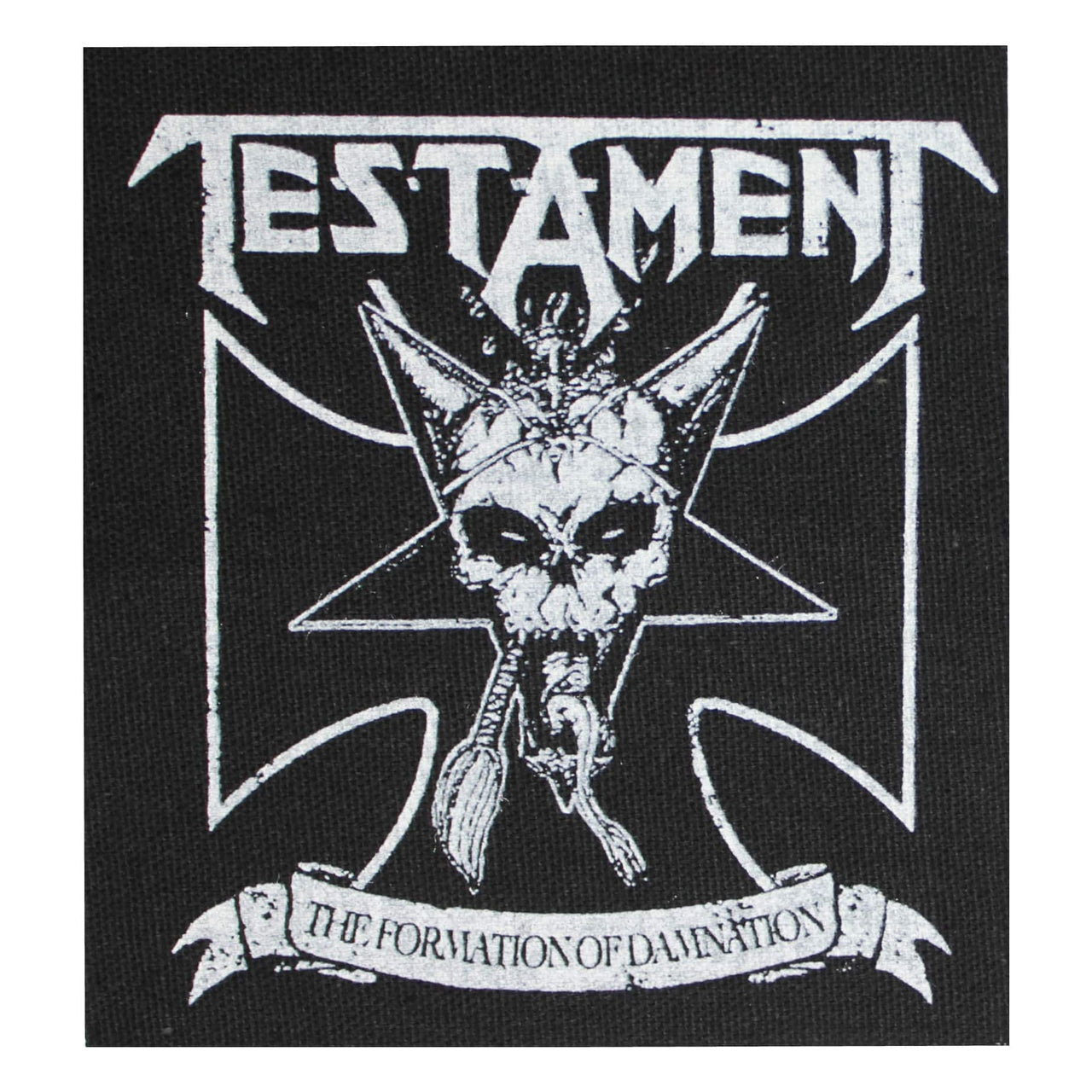 Testament The Formation of Damnation Cloth Patch