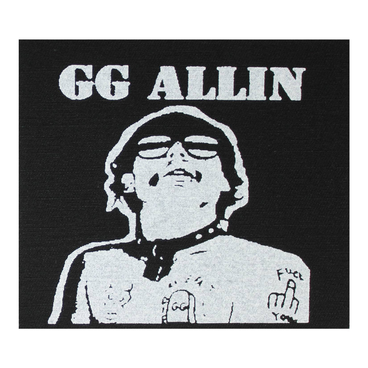 GG Allin Hated in the Nation Cloth Patch