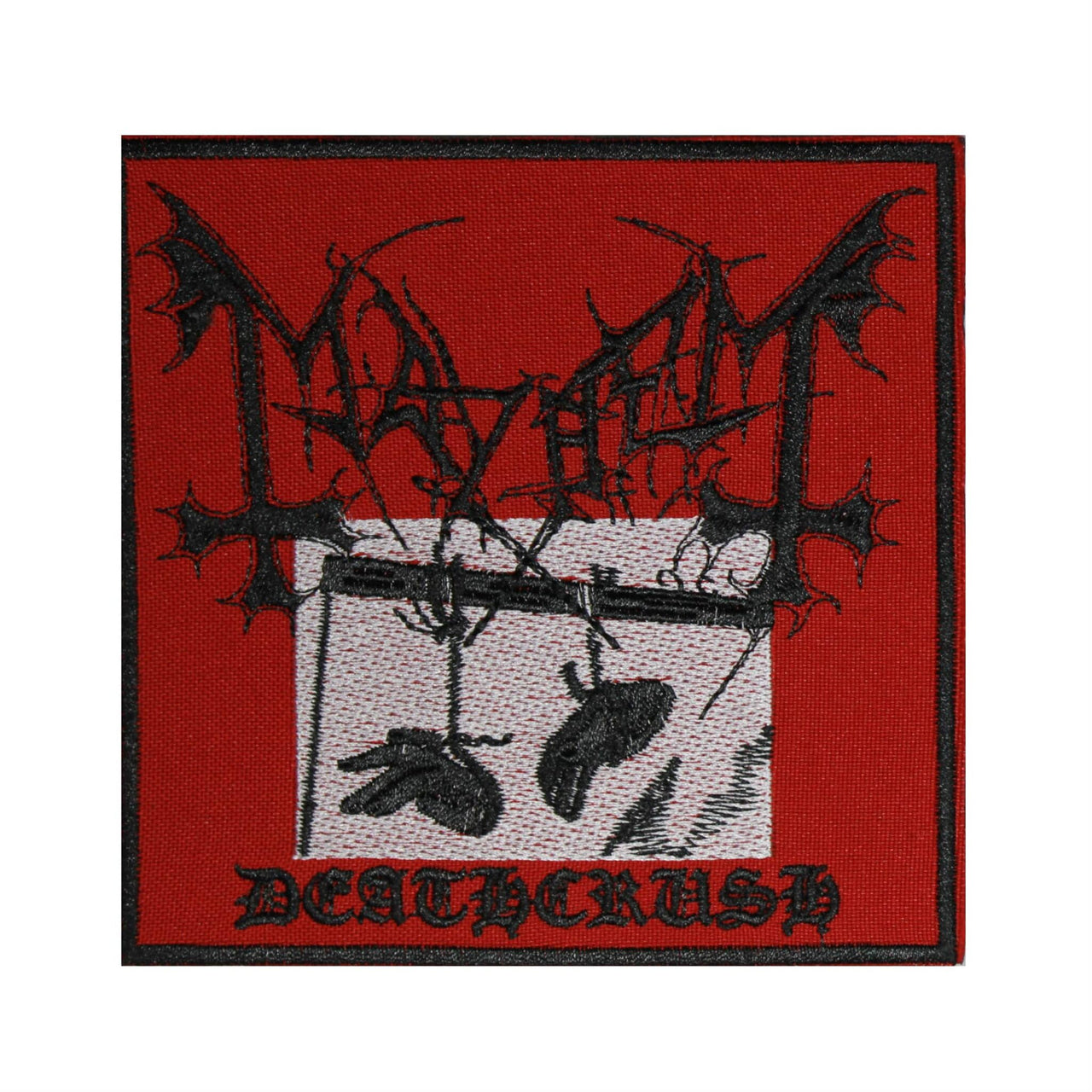 Mayhem Deathcrush Embroidered Patch
