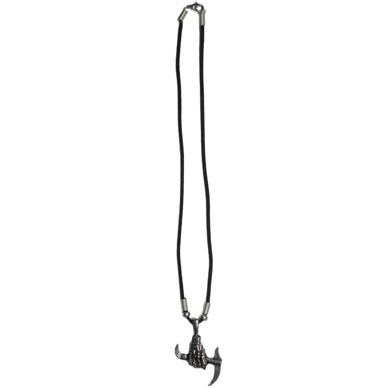 Death's Hand Holding Scythe Necklace