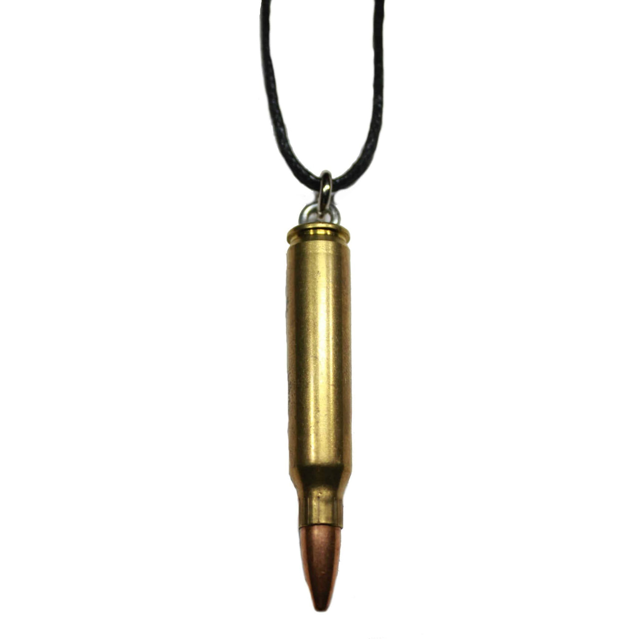 Brass Metal Bullet Necklace