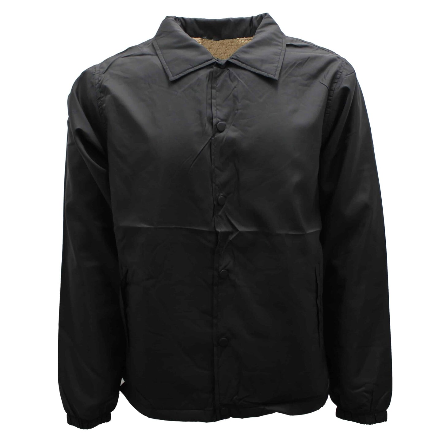 Sherpa Lined Windbreaker Jacket