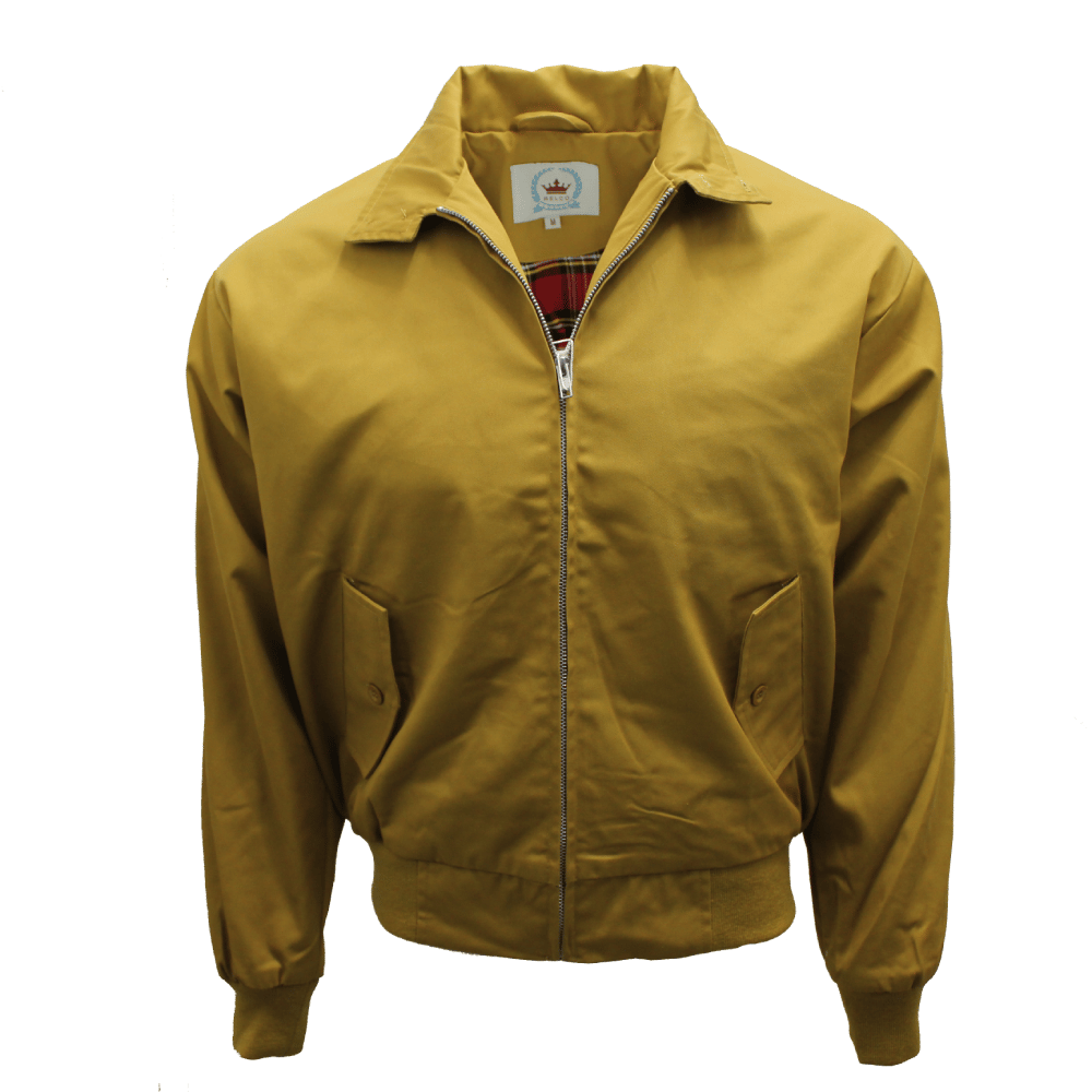 Harrington Jacket Mustard by Relco London