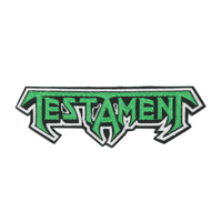 Thumbnail for Testament Embroidered Band Patch