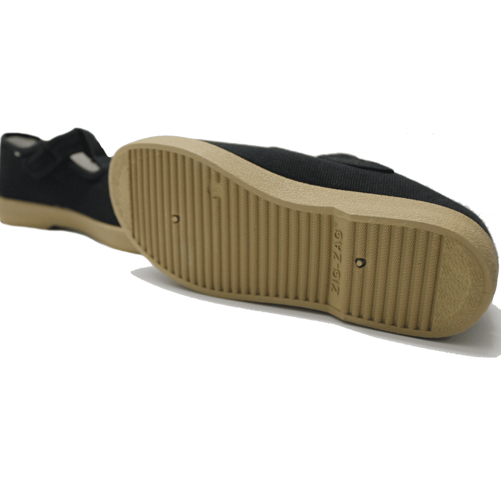 Zig Zag Mary Janes Black 2502