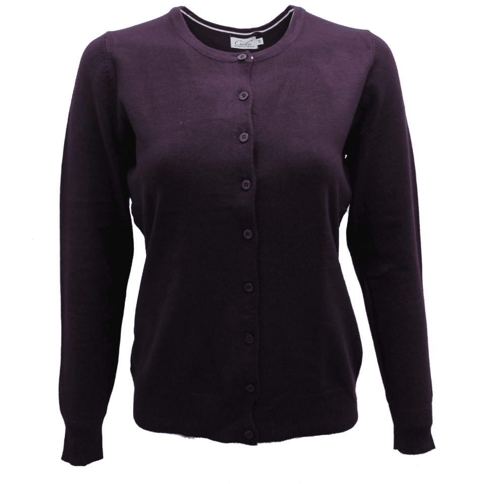 Womens clearance mauve cardigan