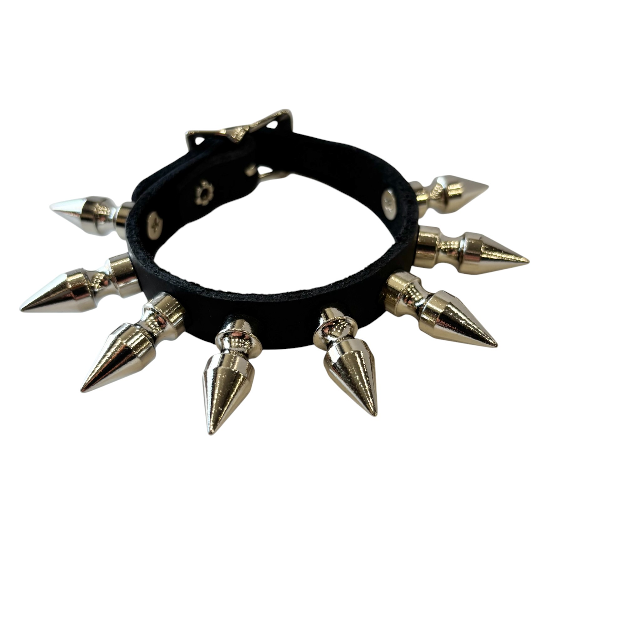 Cone Spike Studded Adjustable Wristband