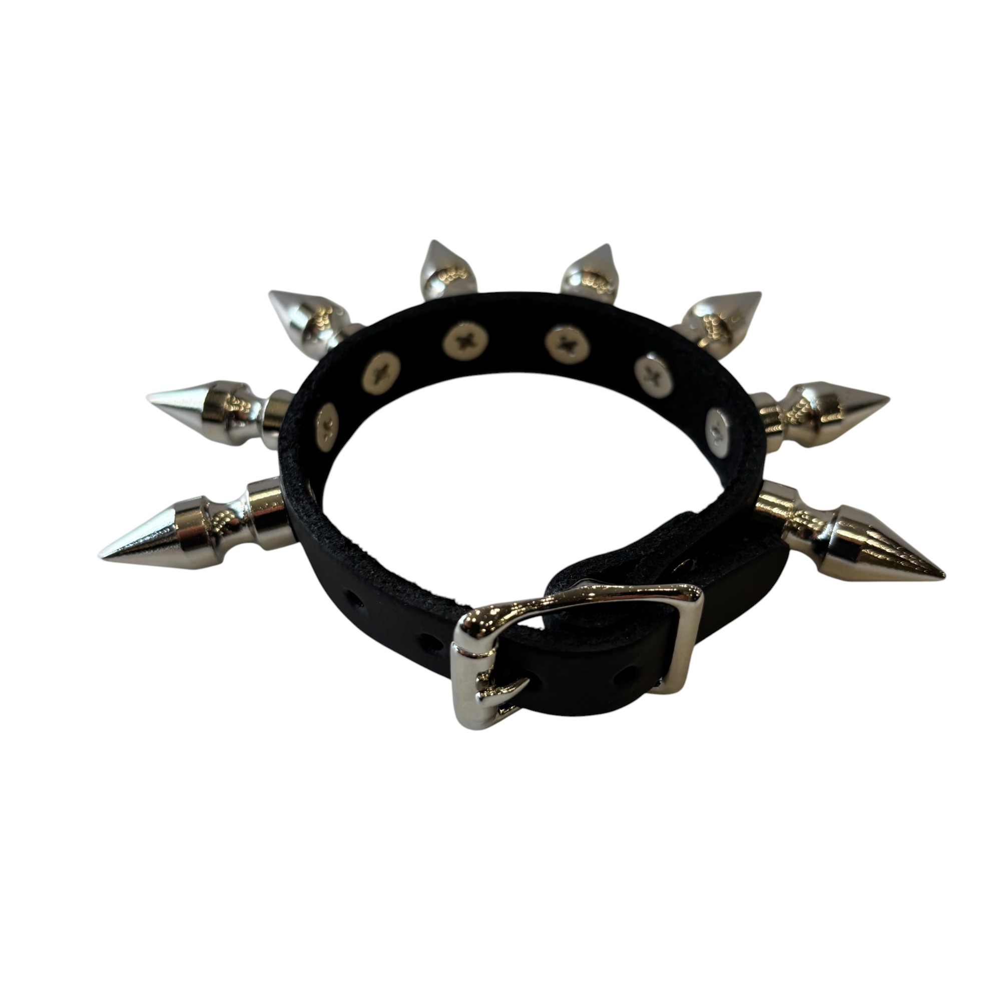 Cone Spike Studded Adjustable Wristband