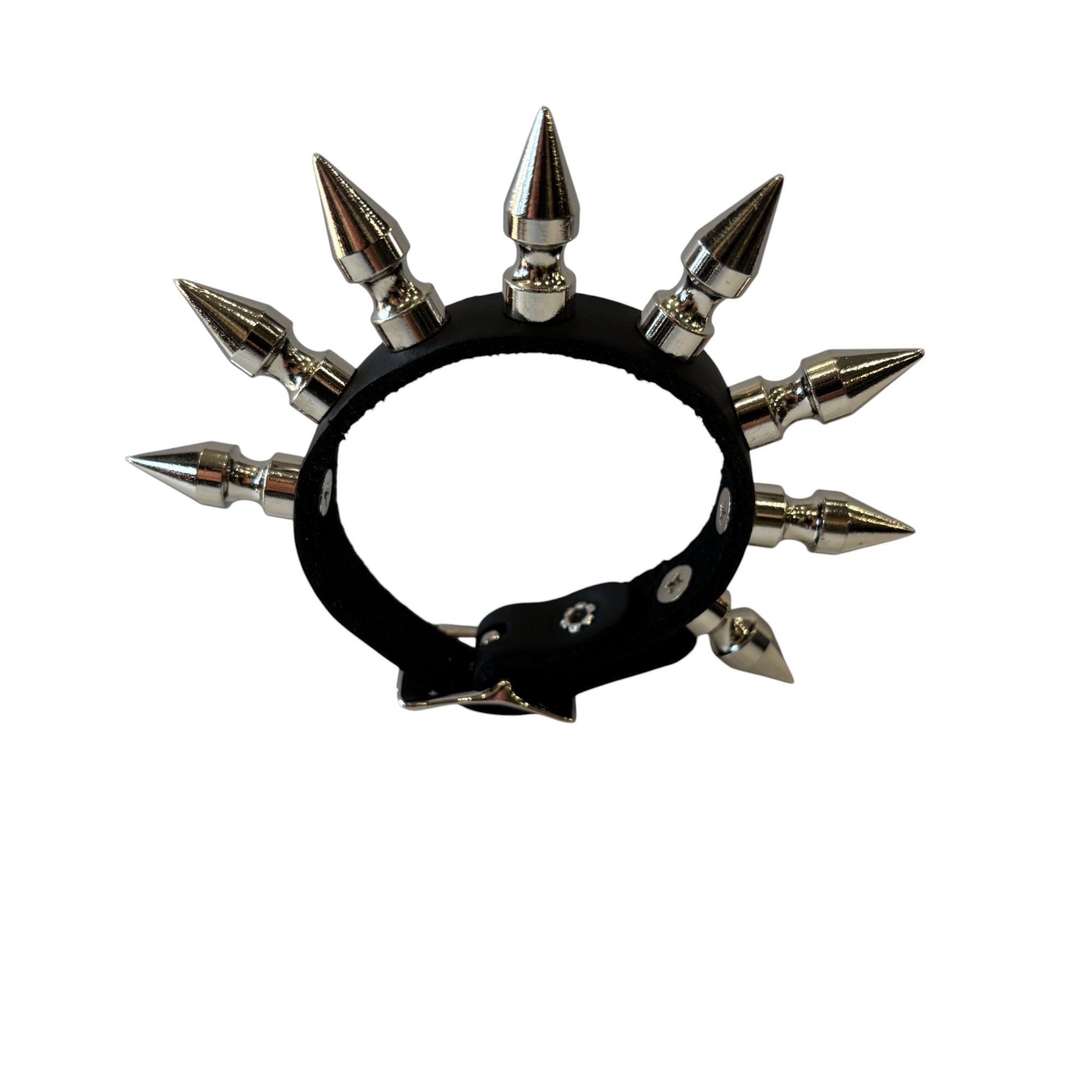 Cone Spike Studded Adjustable Wristband