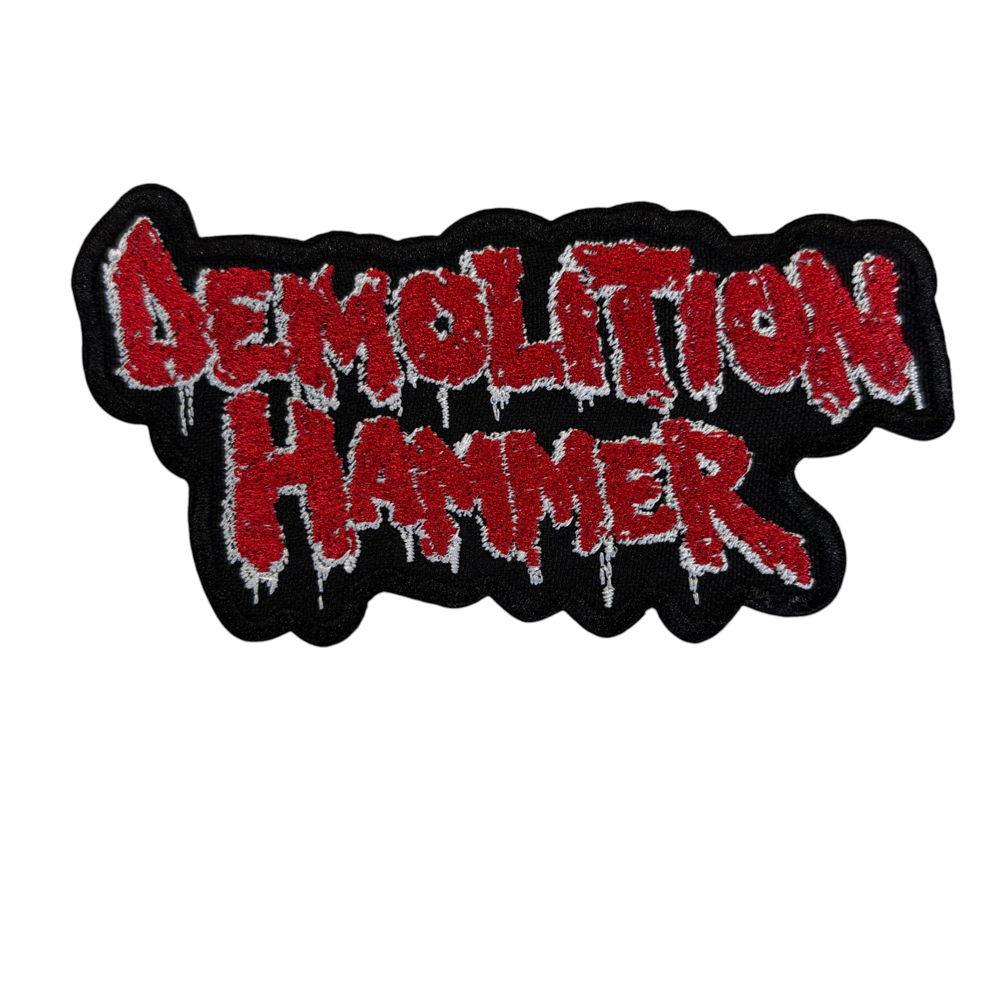 Demolition Hammer Embroidered Patch