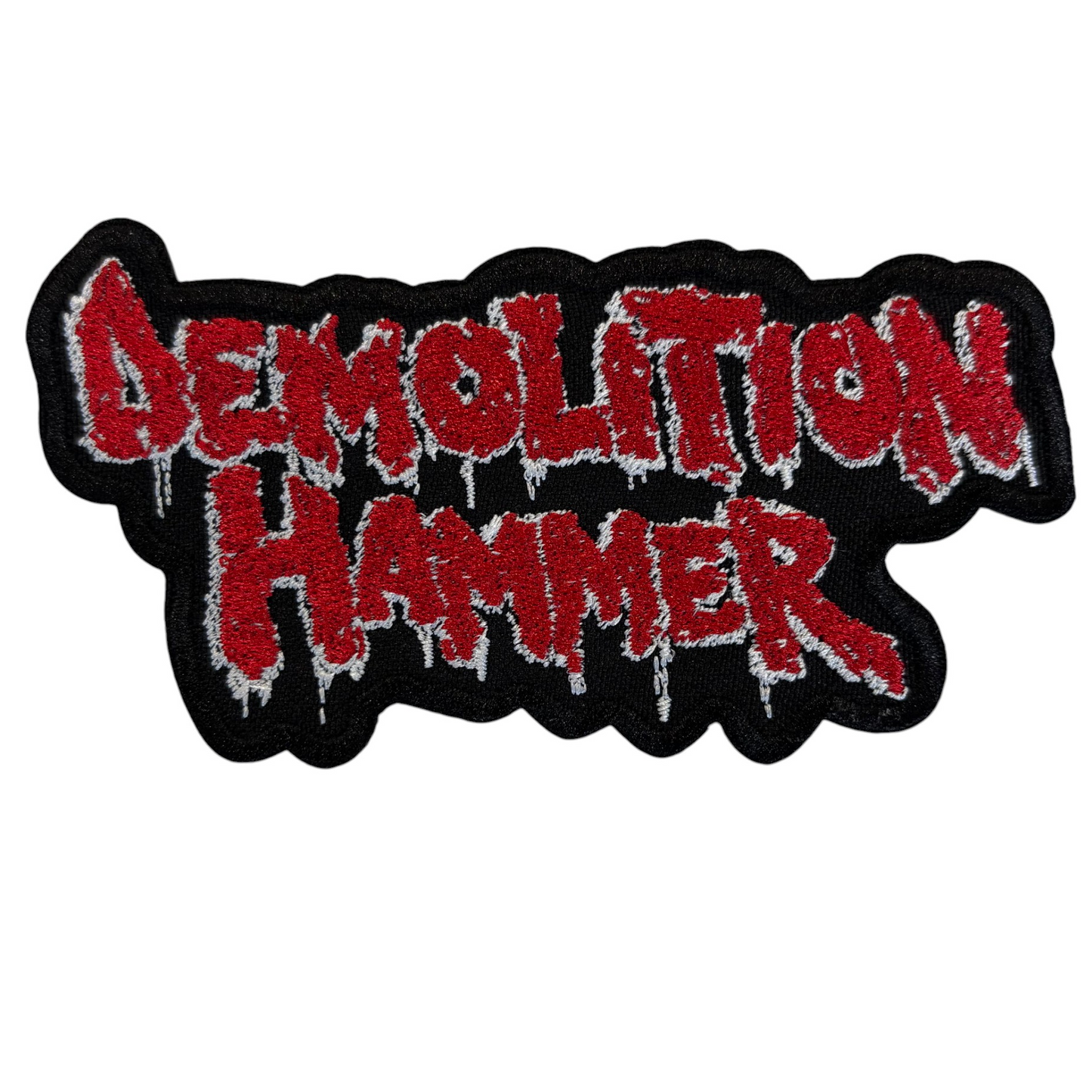 Demolition Hammer Embroidered Patch