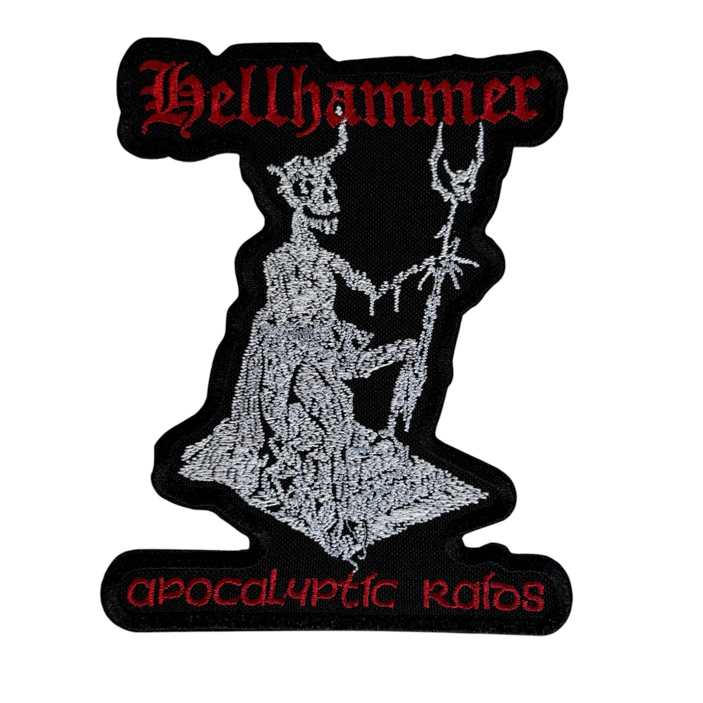 Hellhammer Apocolyptic Raids Embroidered Patch