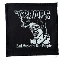 Thumbnail for Cramps Bad Music for Bad People Cloth Patch