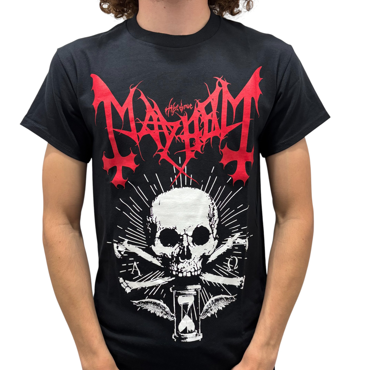 Mayhem Skull Snake Official Band T-Shirt - Black Metal Graphic Tee