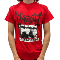 Thumbnail for Mayhem Deathcrush Red T-Shirt