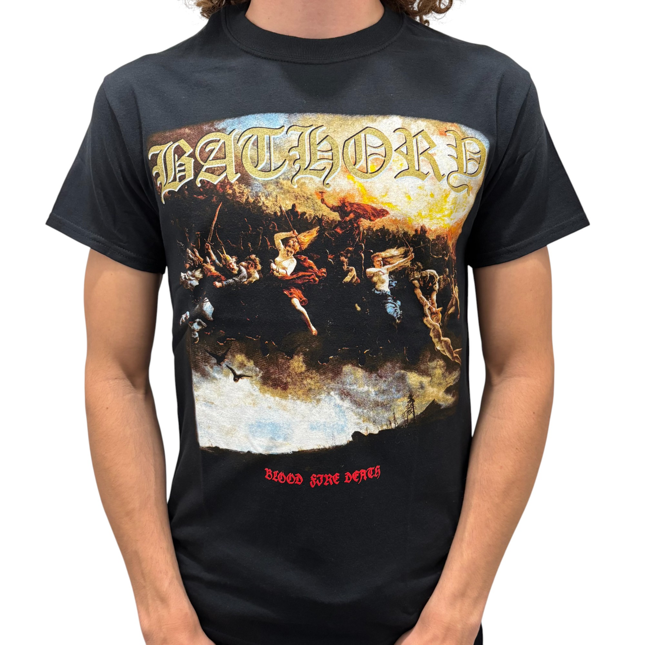 Bathory Blood Fire Death T-Shirt