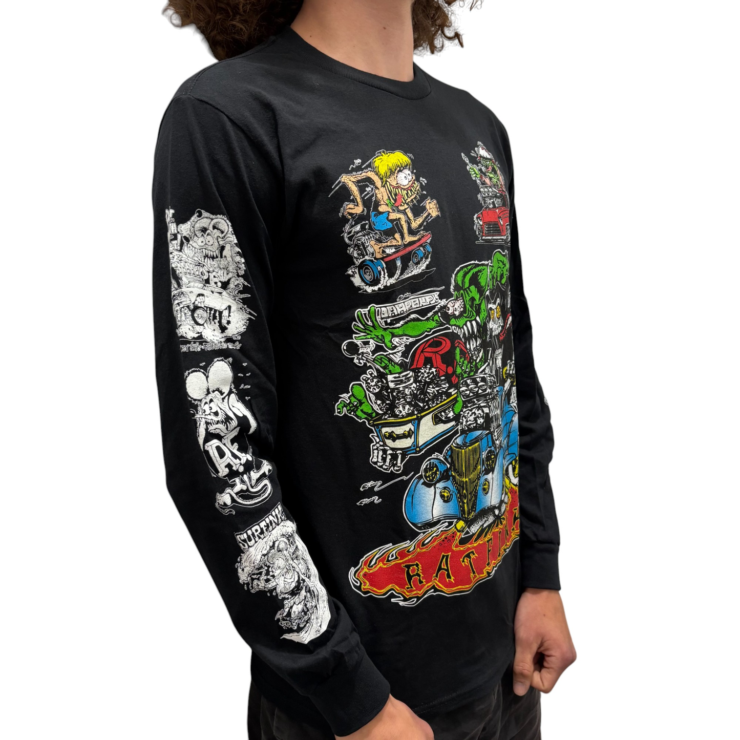 Rat Fink Collage Long Sleeve Shirt