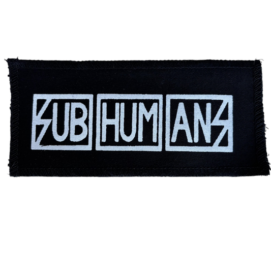 Subhumans Cloth Patch