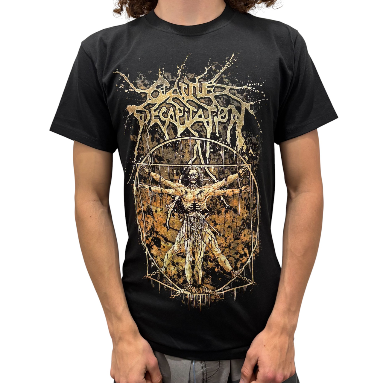 Cattle Decapitation Vitruvian T-Shirt