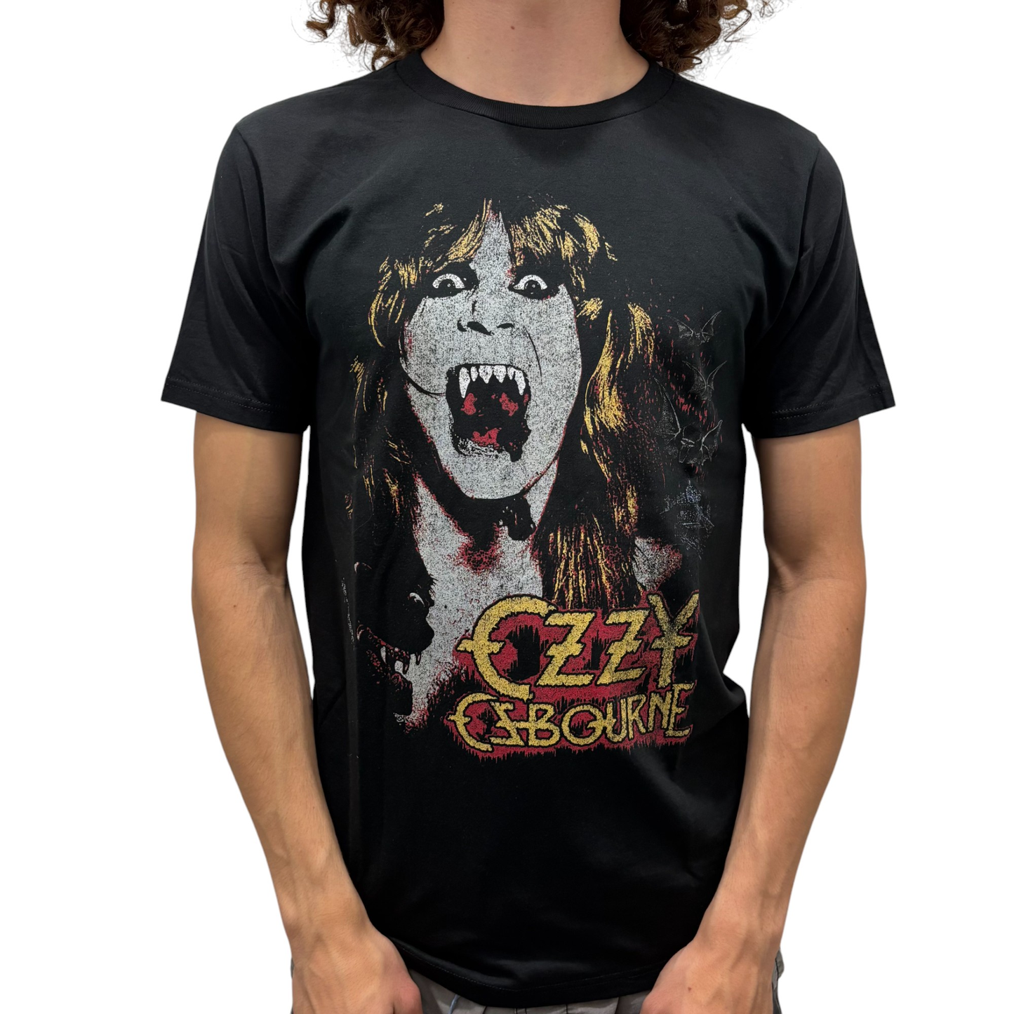 Ozzy Osbourne Face Official Band T-Shirt - Heavy Metal Graphic Tee