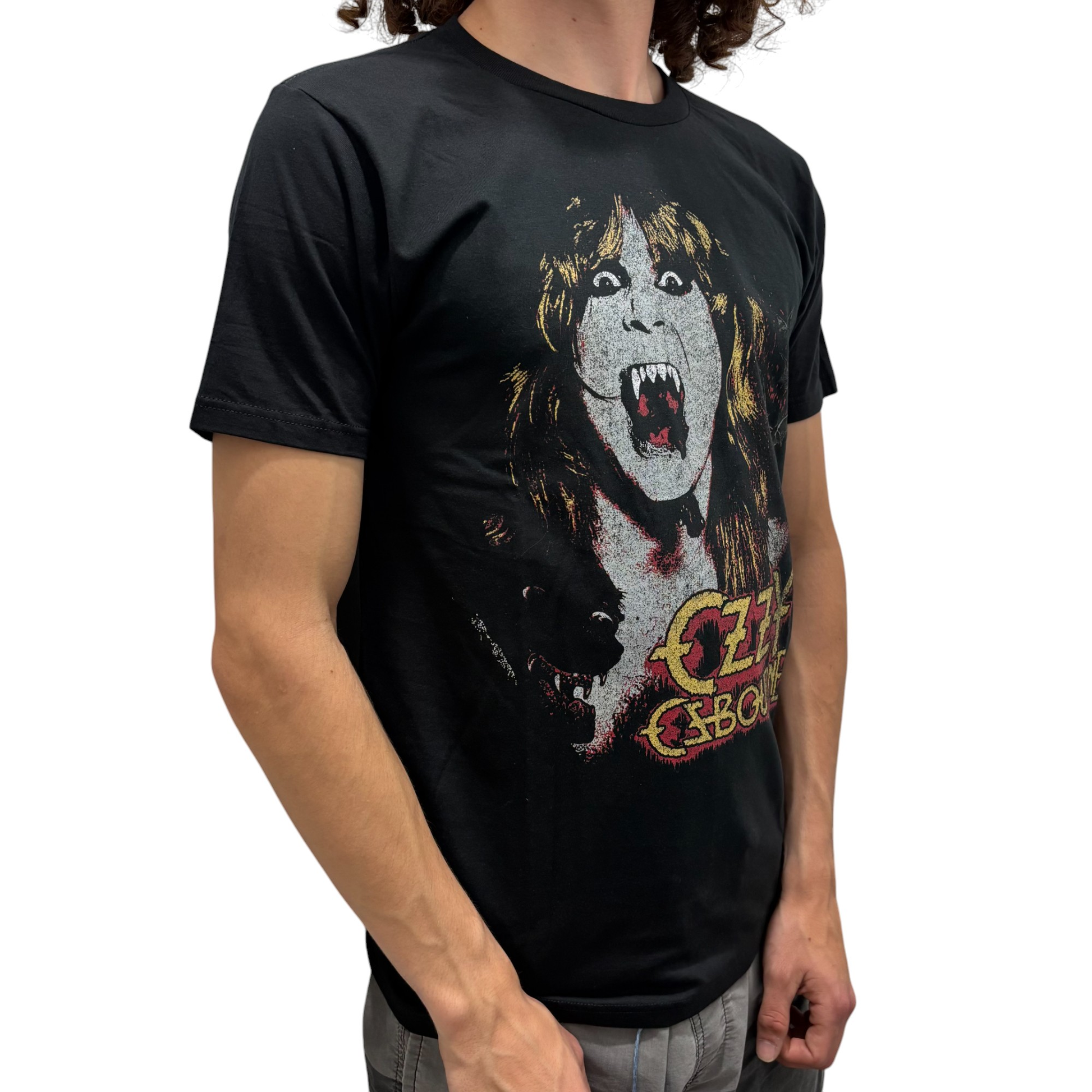 Ozzy Osbourne Face Official Band T-Shirt - Heavy Metal Graphic Tee