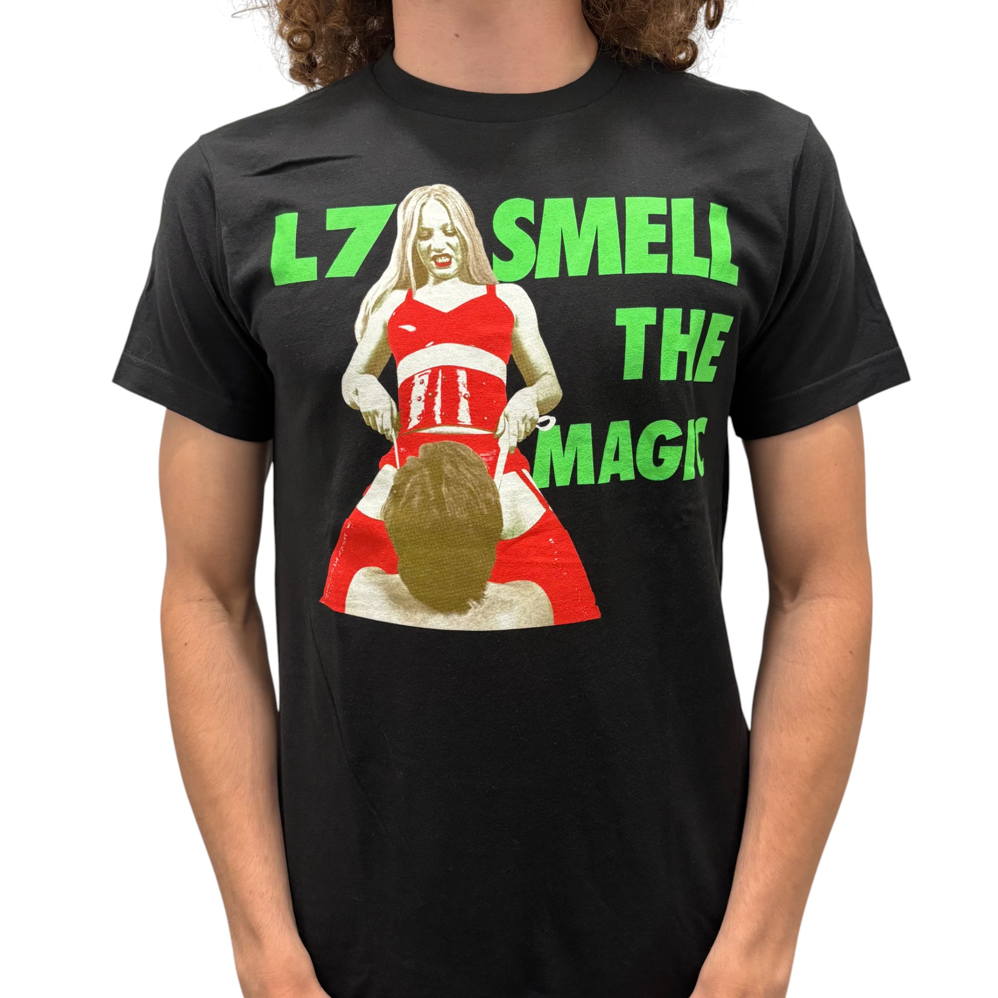 L7 Smell the Magic Green Official Band T-Shirt - Alternative Rock