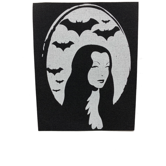 Lily Munster Bats Cloth Patch