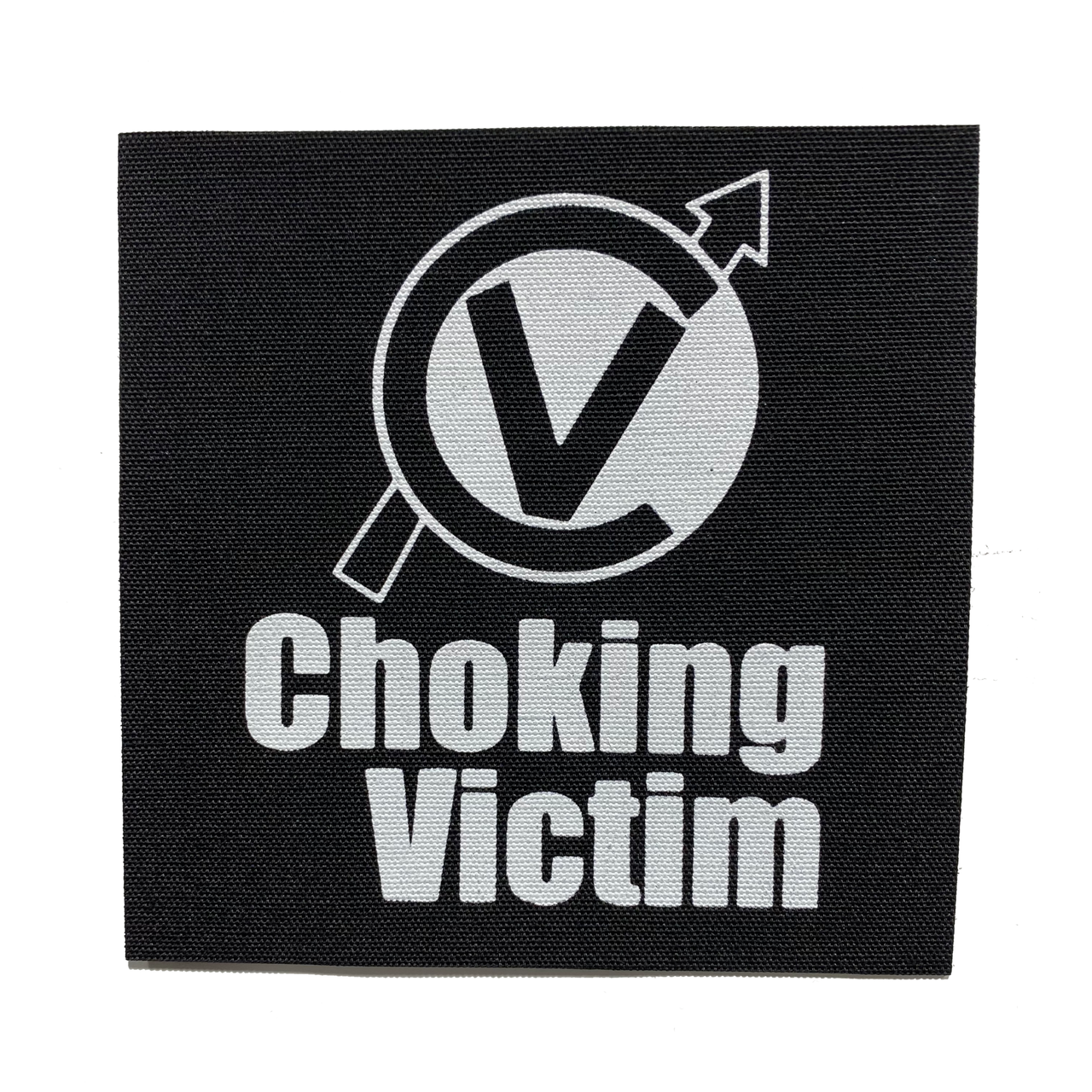 Choking Victim Cloth Patch