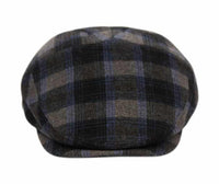 Thumbnail for Blue and Gray Plaid Ivy Cap