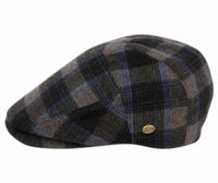 Thumbnail for Blue and Gray Plaid Ivy Cap