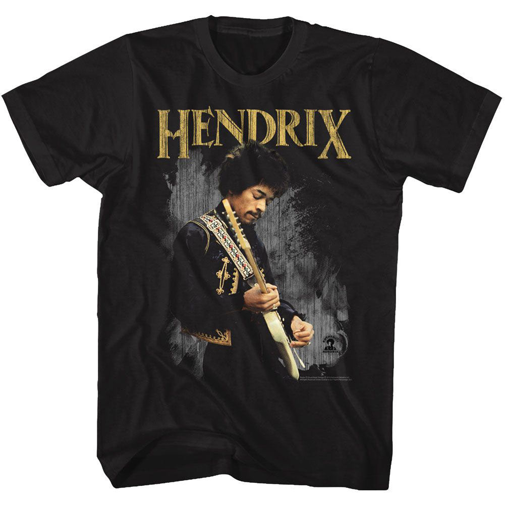 Jimi Hendrix Playing Guitar T-Shirt