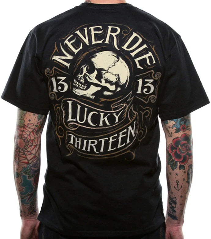 Lucky 13  Never Die T-Shirt