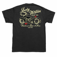 Thumbnail for Lucky 13 Vintage Iron Motorcycle T-Shirt